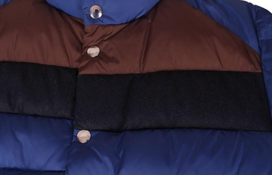 [정품][새상품] MONCLER BREVAL 남성 배색 다운 패딩 자켓 블루 A2091 4132785 54155 (사이즈 2/M)