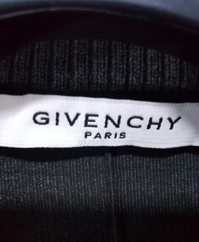 [정품][새상품] GIVENCHY 17 메탈 로고 스타디움 봄버 자켓 차콜 (사이즈 M)