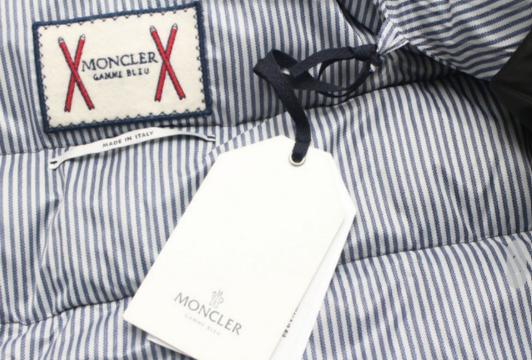 [정품][새상품] MONCLER GAMME BLEU 남성 울 다운 패딩 재킷 42391415893 63331 차콜 (사이즈 1 / S / 95)