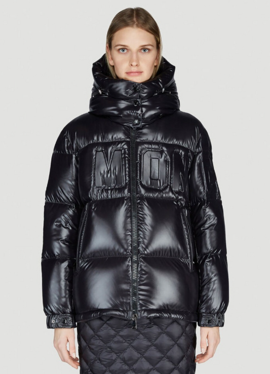 [정품[새상품] MONCLER GUERNIC 여성 후드 패딩 블랙 1A52E40 68991 999 20FW (사이즈 0 / XS / 44)