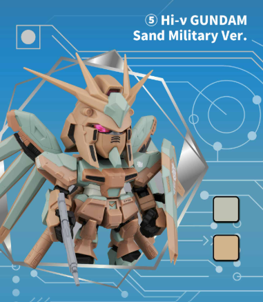 [정품][미개봉 새상품] 반다이 QMSV mini 하이뉴 건담 Hi-ν GUNDAM 미니 피규어