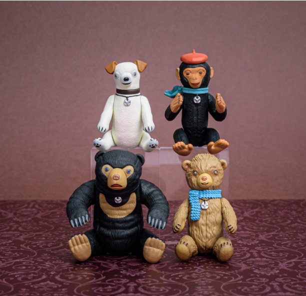 [正規品][未開封新品] Ken Elephant Plum’s フィギュアコレクション | 動物ミニチュア ランダム1個