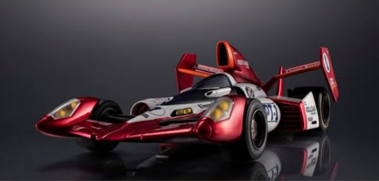 [Genuine][Brand New, Unopened] MegaHouse Cyber Formula Night Saber 005 Livery Edition Variable Action Completed Figure 180mm