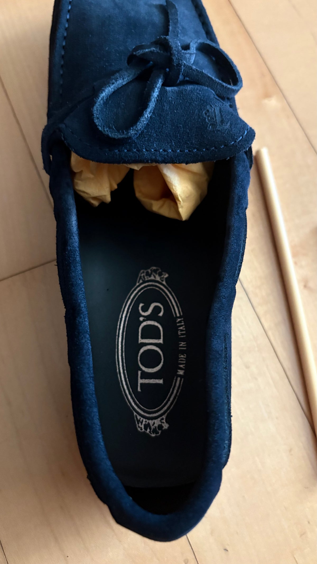[정품][새제품] TOD'S 남성 스웨이드 로퍼 드라이빙 슈즈