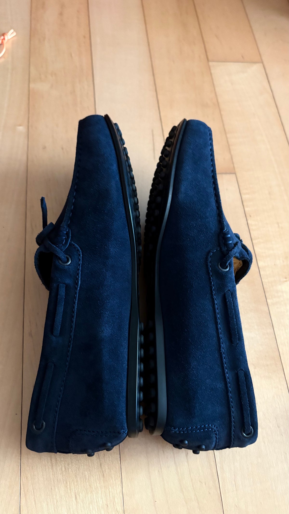 [정품][새제품] TOD'S 남성 스웨이드 로퍼 드라이빙 슈즈