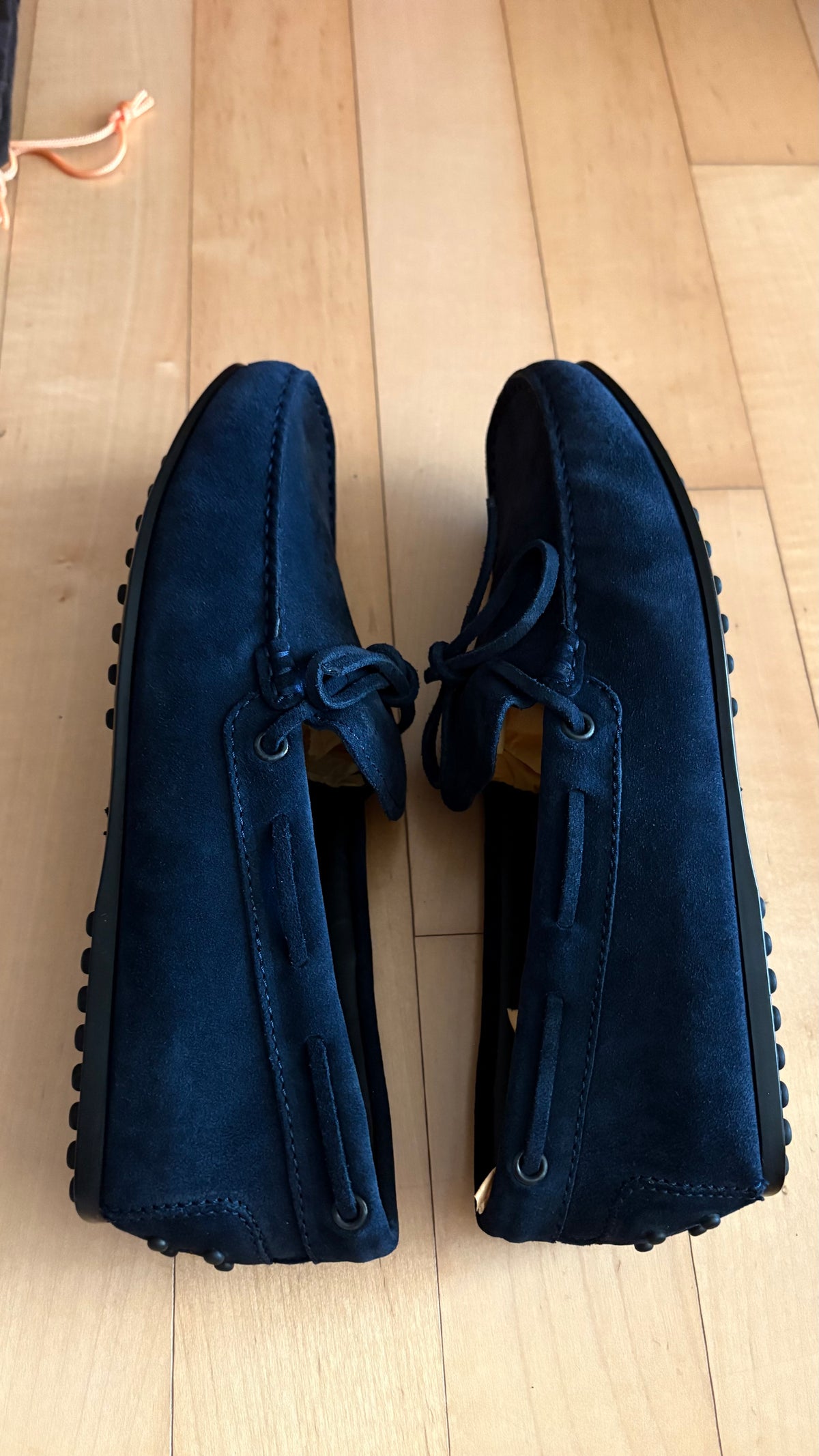 [정품][새제품] TOD'S 남성 스웨이드 로퍼 드라이빙 슈즈
