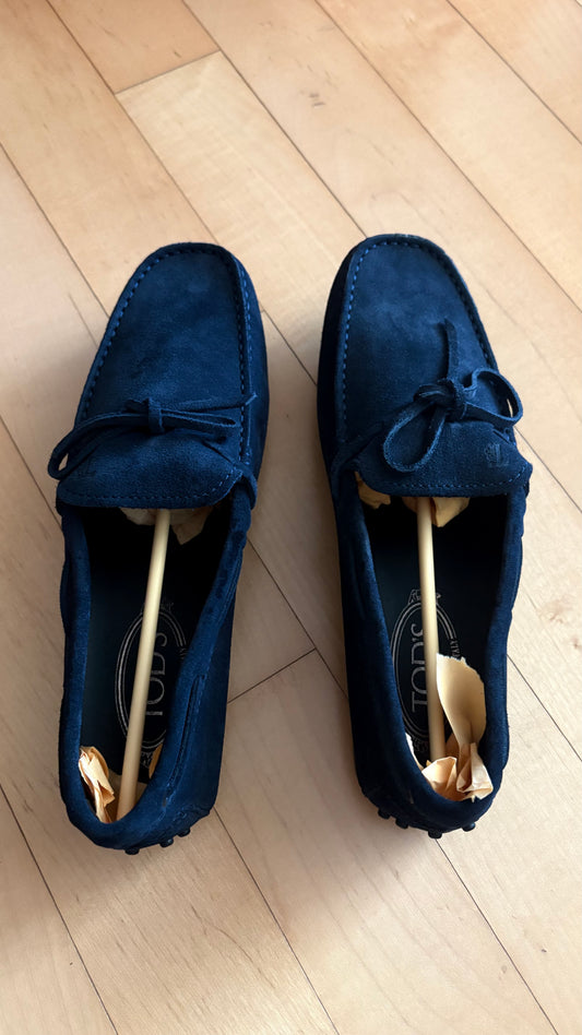 [정품][새제품] TOD'S 남성 스웨이드 로퍼 드라이빙 슈즈