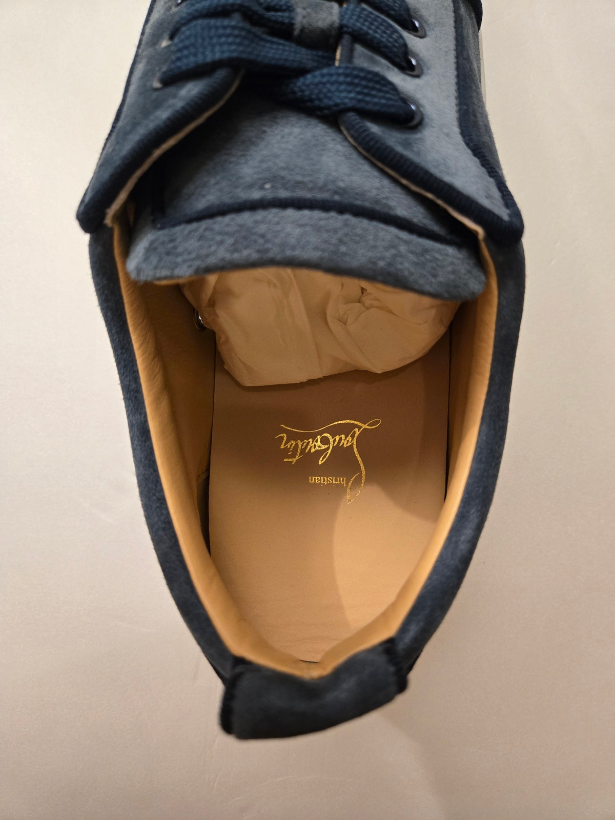 [Genuine][New Product] CHRISTIAN LOUBOUTIN Louis Junior Spikes Orlato Flat 3160934 EU44 290mm