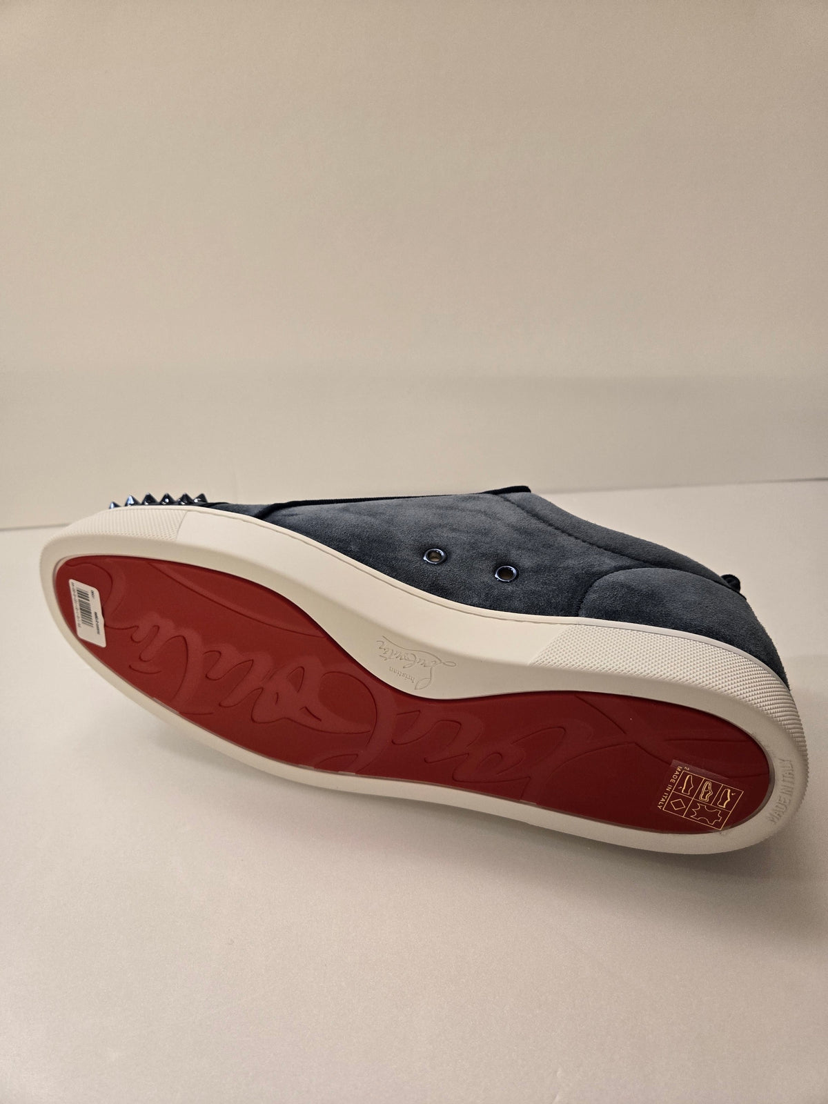 [Genuine][New Product] CHRISTIAN LOUBOUTIN Louis Junior Spikes Orlato Flat 3160934 EU44 290mm