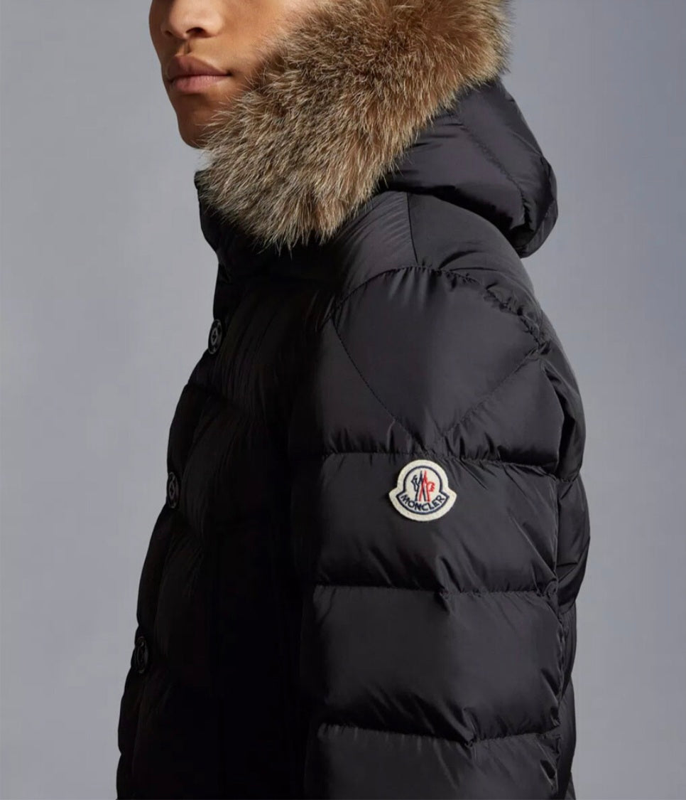 [정품][새상품] MONCLER 클루니 퍼 후드 남성 구스다운 패딩 네이비 1B52502 68352 742 사이즈 3(L)