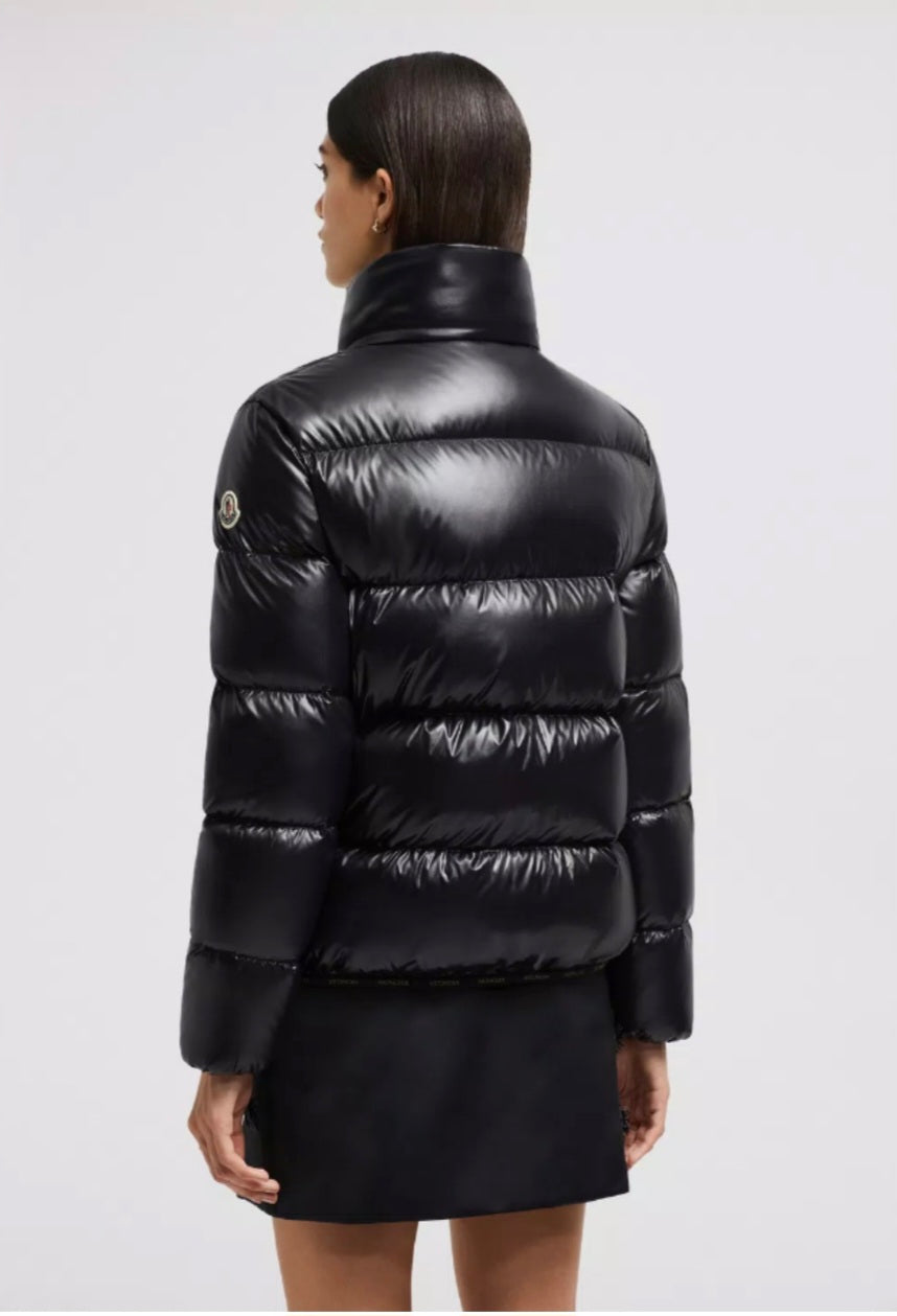 [정품][새상품] MONCLER 여성 ABBADIA 쇼트 다운 패딩 1A00140 5963V 999, 블랙 (사이즈 2, M, 66)