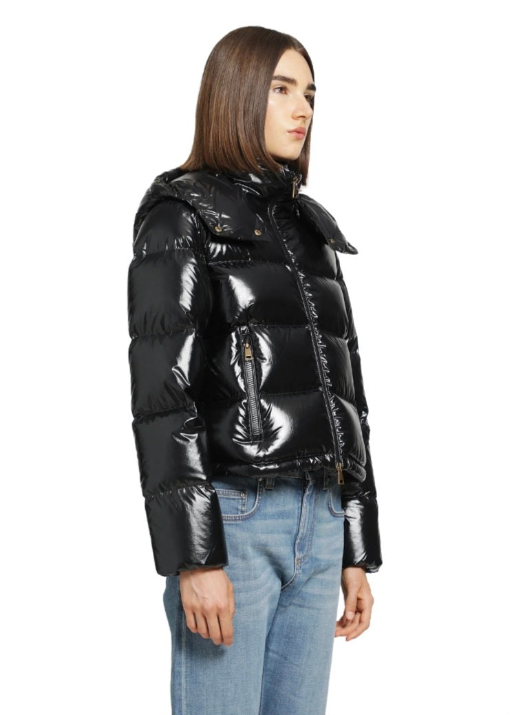 [정품][새상품] MONCLER NIVEOLLE 여성 후드 다운 패딩 자켓 블랙 26FW (사이즈 1, S)