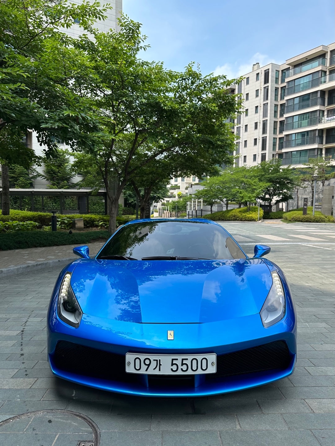 [Official Import] Feb 2019 Ferrari 488 Spider 3.9 V8, Official/Accident-free/Blue Corsa/Carbon/Lift/39,000km