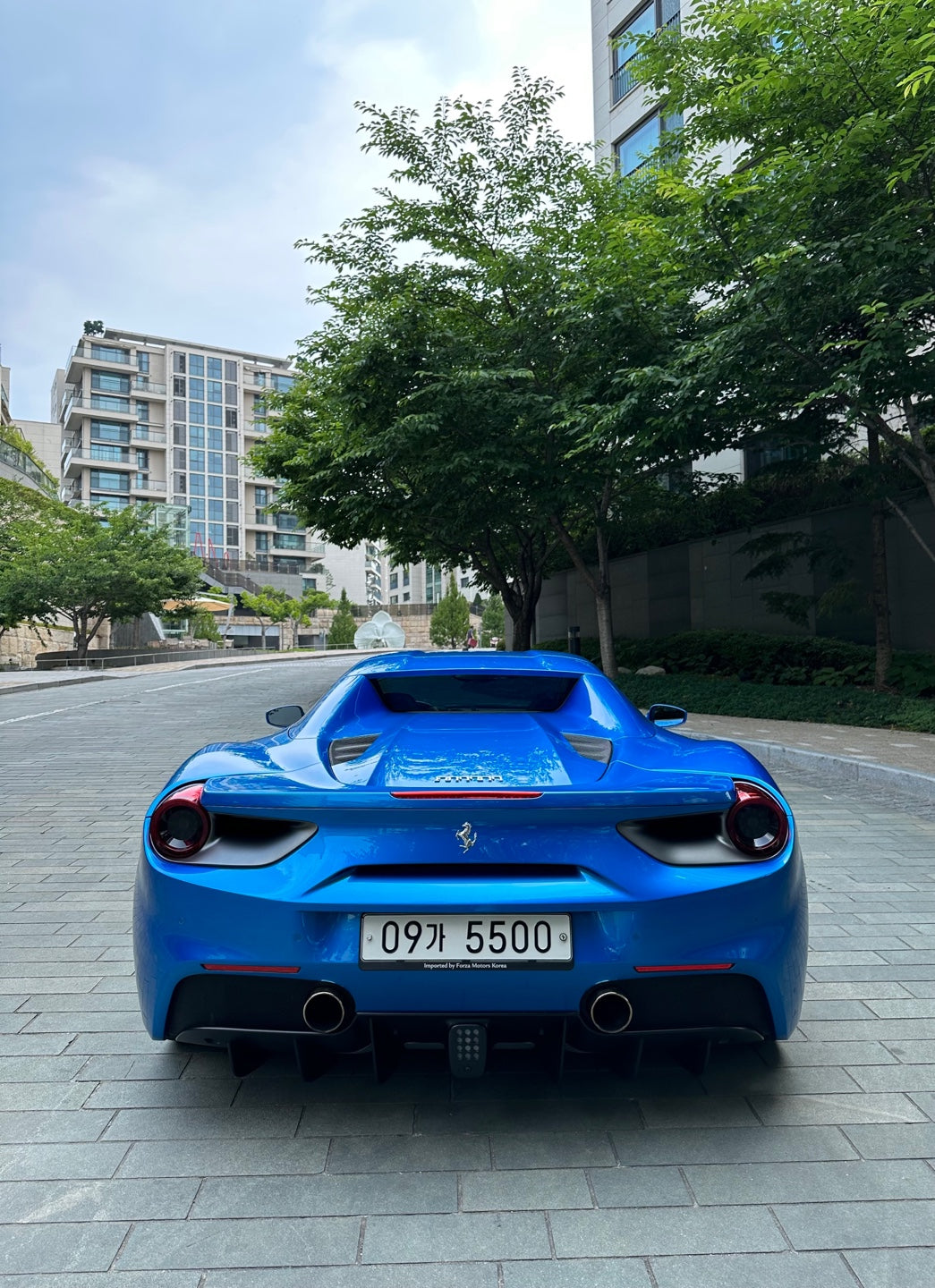 [Official Import] Feb 2019 Ferrari 488 Spider 3.9 V8, Official/Accident-free/Blue Corsa/Carbon/Lift/39,000km