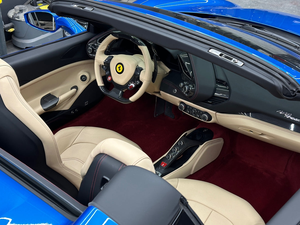 [Official Import] Feb 2019 Ferrari 488 Spider 3.9 V8, Official/Accident-free/Blue Corsa/Carbon/Lift/39,000km