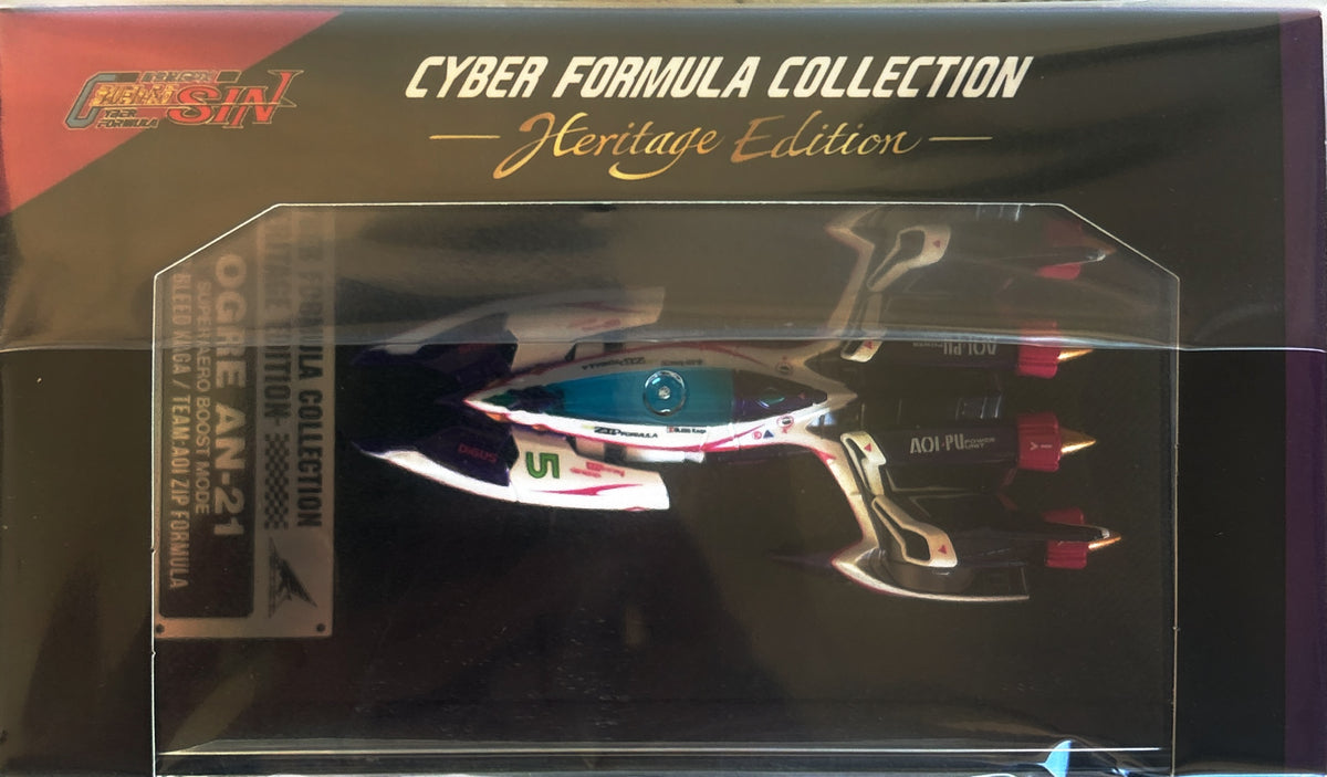 [正規品][未開封新品] メガハウス サイバーフォーミュラ SIN オーガ AN-21 スーパーエアロブーストモード ヘリテージエディション 完成品フィギュア
