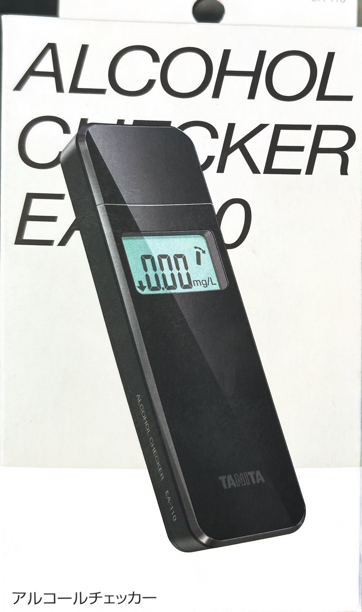 [Japanese Genuine][New Product] TANITA Alcohol Tester EA-110 Black